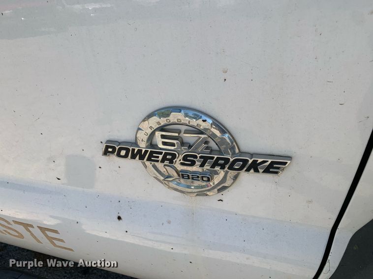 image for item JT9709 2015 Ford F550 refuse truck