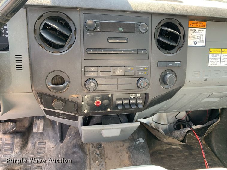 image for item JT9709 2015 Ford F550 refuse truck