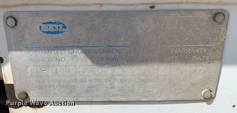 image for item JT9709 2015 Ford F550 refuse truck