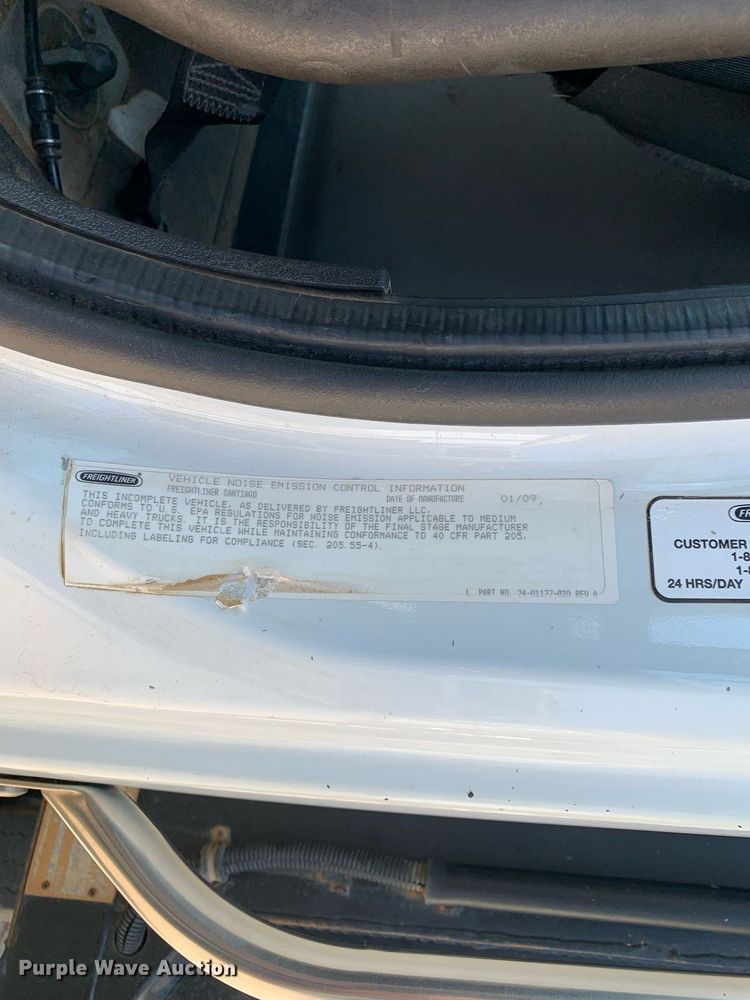 image for item JT9711 2009 Freightliner  Business Class M2 dump truck