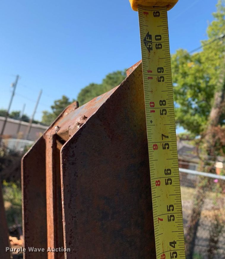 image for item JT9725 1990 Shop built utility trailer