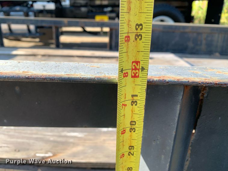 image for item JT9725 1990 Shop built utility trailer