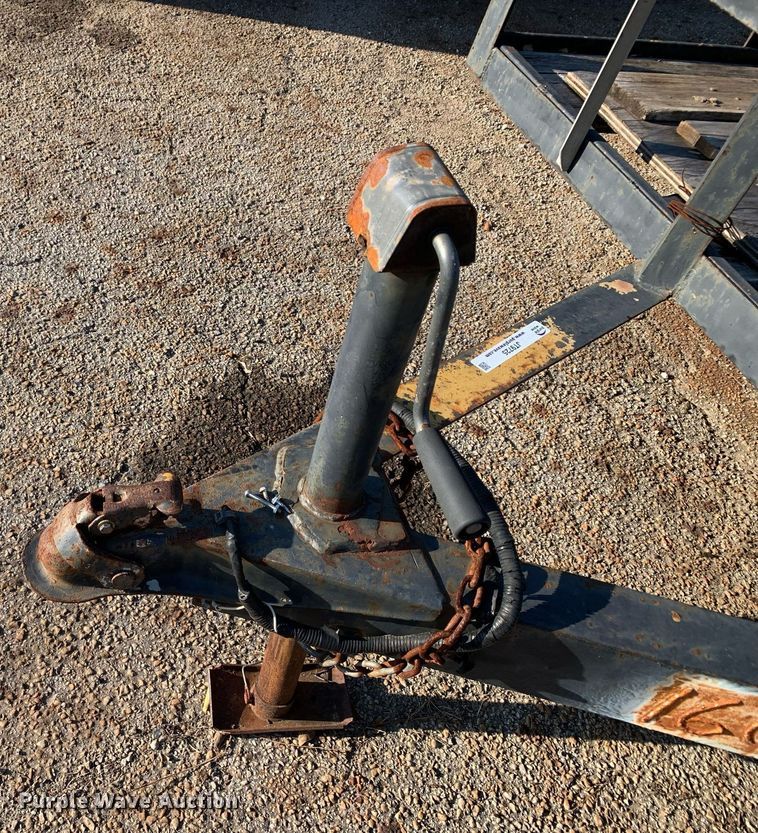 image for item JT9725 1990 Shop built utility trailer