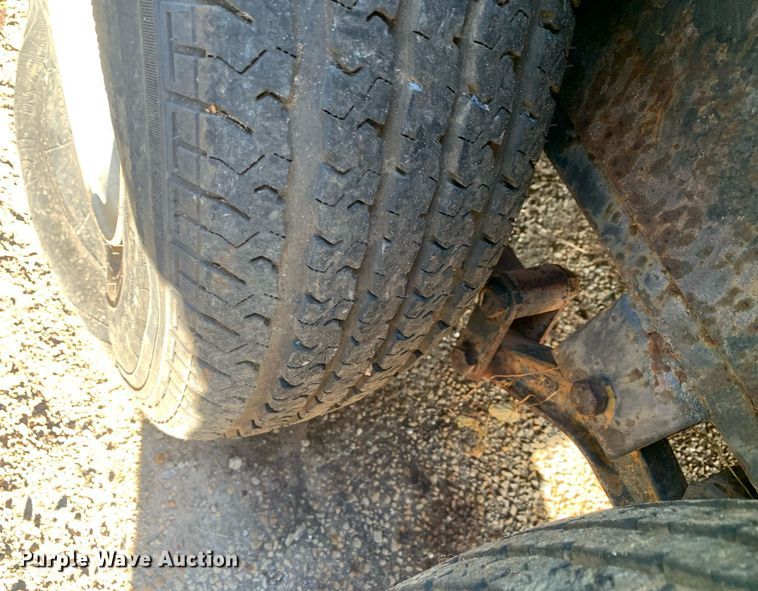 image for item JT9725 1990 Shop built utility trailer