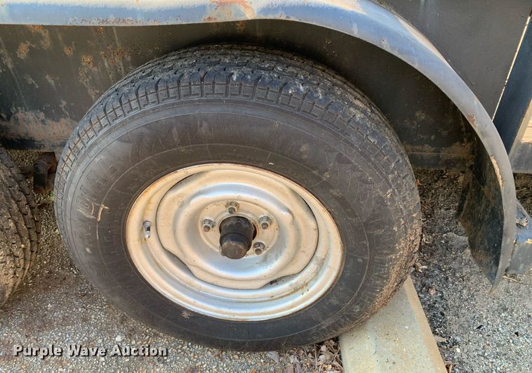 image for item JT9725 1990 Shop built utility trailer