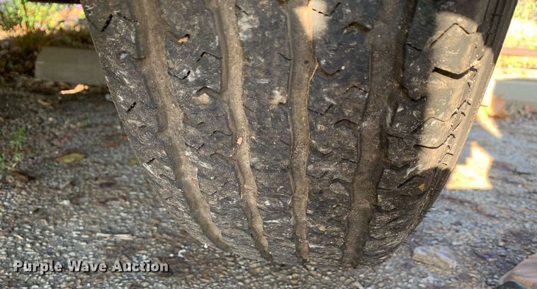 image for item JT9725 1990 Shop built utility trailer