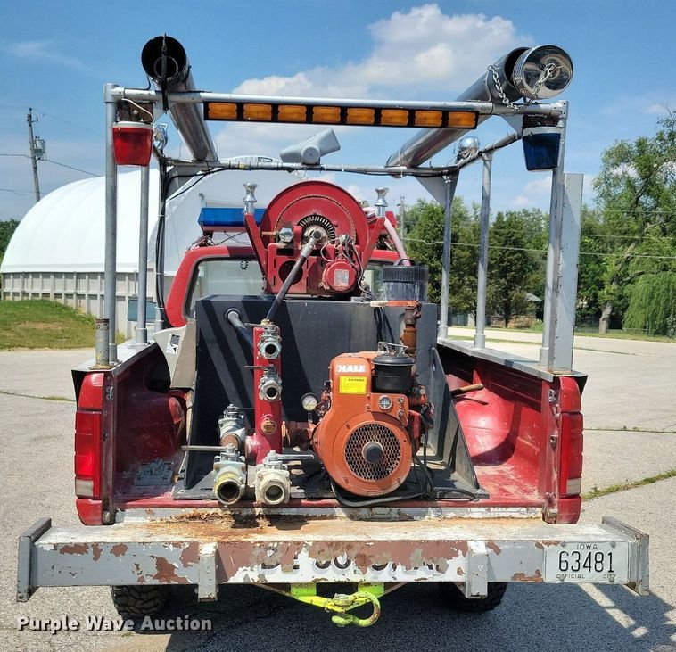 image for item KA9977 1982 Ford F350 brush fire truck