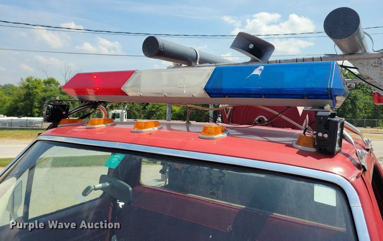 image for item KA9977 1982 Ford F350 brush fire truck