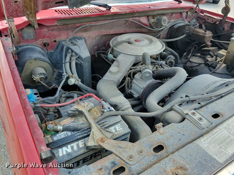 image for item KA9977 1982 Ford F350 brush fire truck