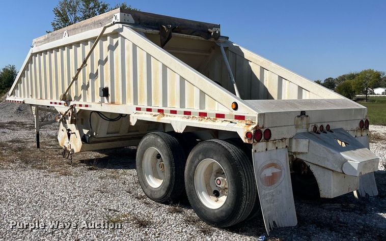 image for item LC9243 2013 Construction Trailer Specialist BDT 36 bottom dump trailer