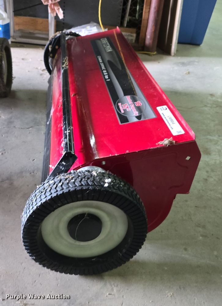 image for item LW9954 (2) Craftsman lawn sweepers 486.24222