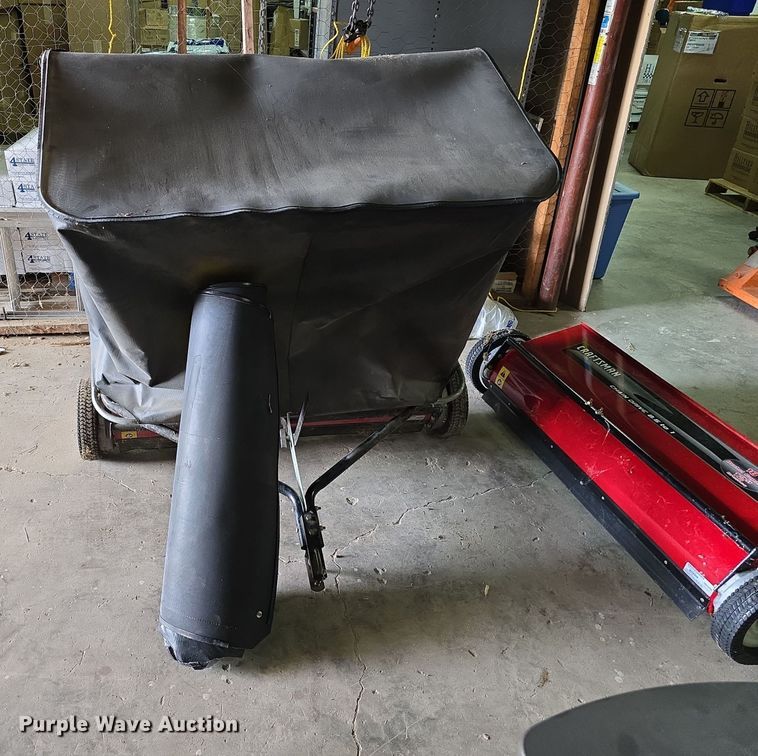 image for item LW9954 (2) Craftsman lawn sweepers 486.24222