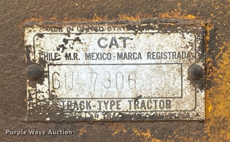image for item MS9817 1952 Caterpillar D4 dozer
