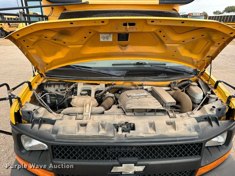 image for item MS9848 2007 Chevrolet Express G3500 school bus
