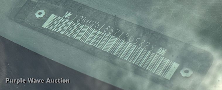 image for item MS9849 2007 Chevrolet Express G3500 school bus