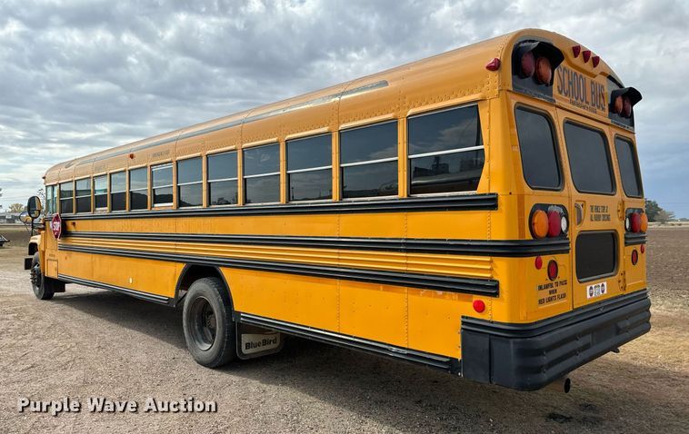 image for item MS9850 2003 Blue Bird CV 20 school bus