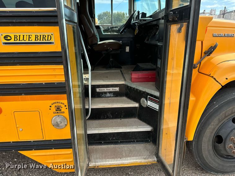 image for item MS9850 2003 Blue Bird CV 20 school bus