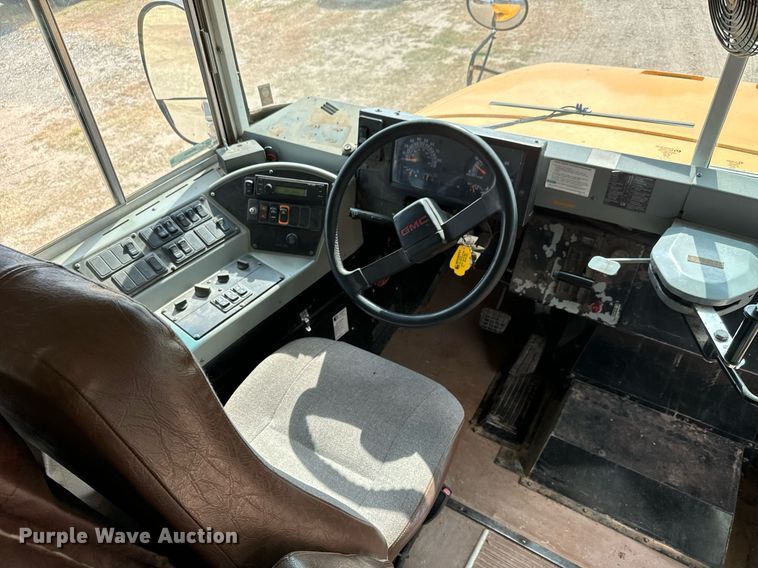 image for item MS9850 2003 Blue Bird CV 20 school bus