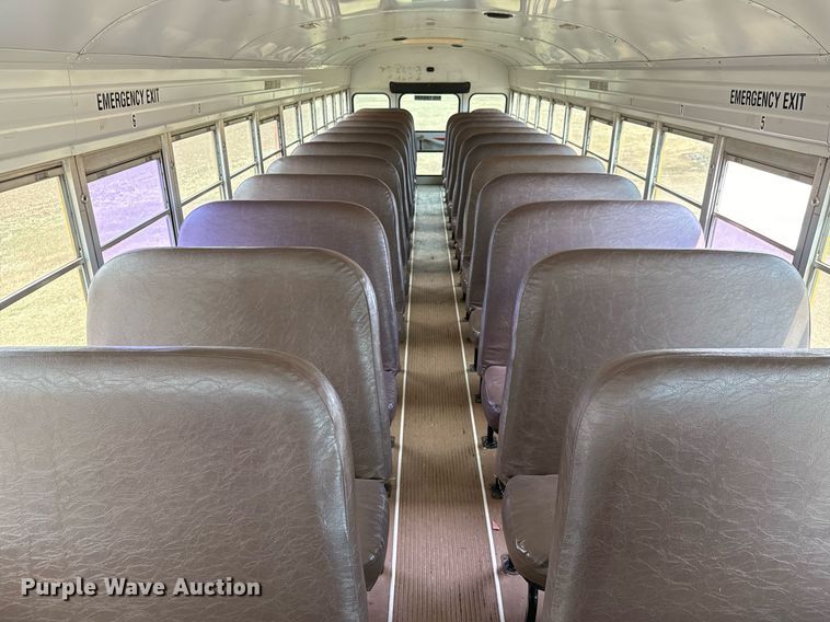 image for item MS9850 2003 Blue Bird CV 20 school bus