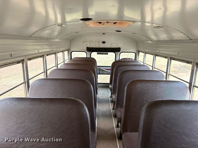 image for item MS9850 2003 Blue Bird CV 20 school bus