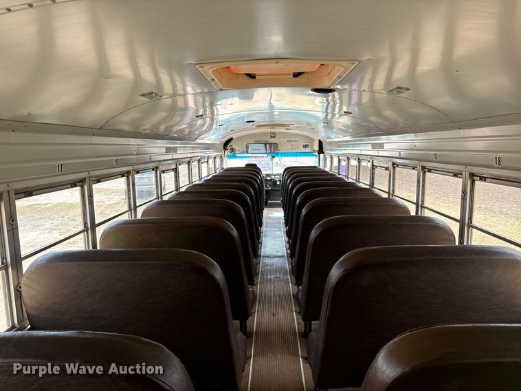 image for item MS9850 2003 Blue Bird CV 20 school bus