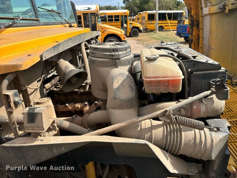 image for item MS9850 2003 Blue Bird CV 20 school bus