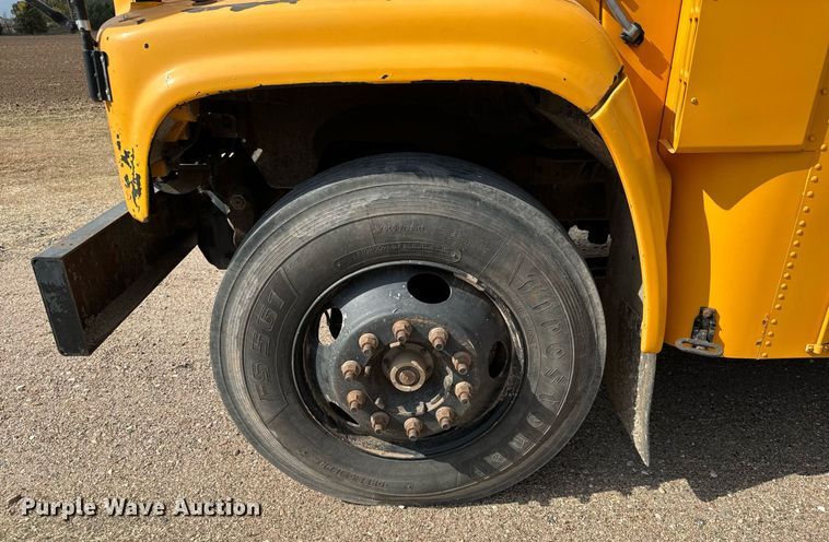 image for item MS9850 2003 Blue Bird CV 20 school bus