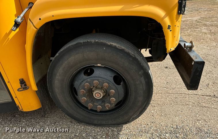 image for item MS9850 2003 Blue Bird CV 20 school bus