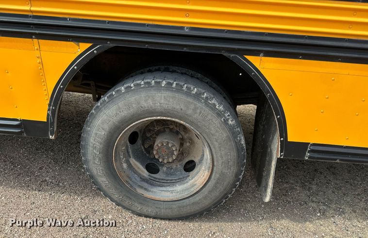 image for item MS9850 2003 Blue Bird CV 20 school bus