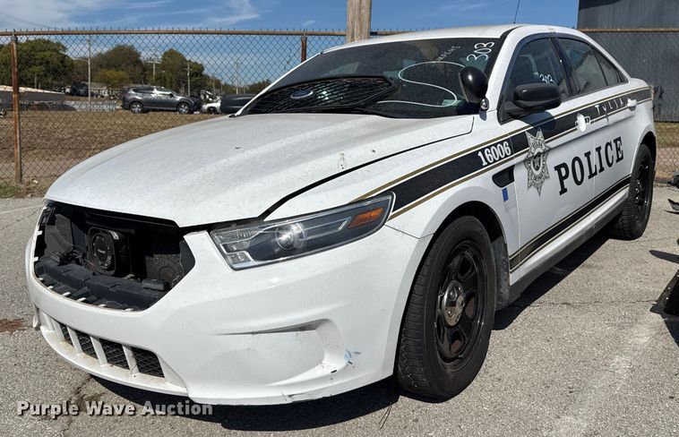 image for item NO9507 2016 Ford Taurus Police Interceptor