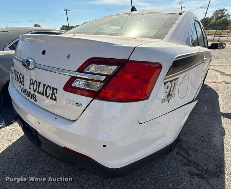 image for item NO9507 2016 Ford Taurus Police Interceptor