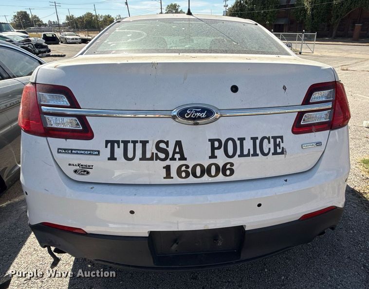 image for item NO9507 2016 Ford Taurus Police Interceptor