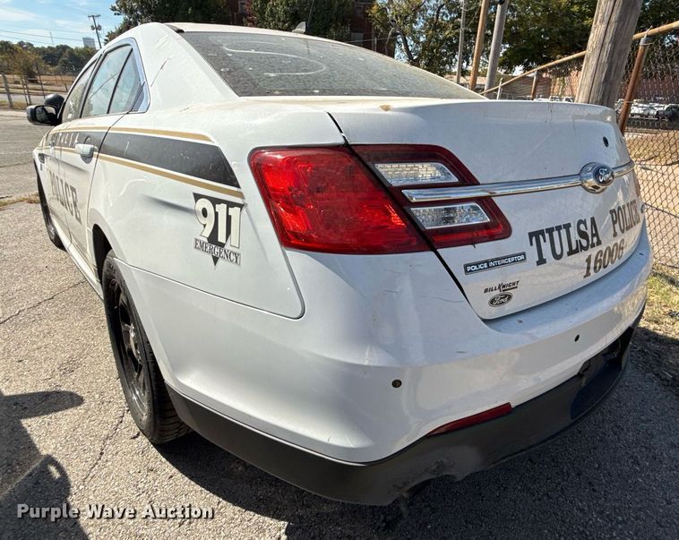 image for item NO9507 2016 Ford Taurus Police Interceptor