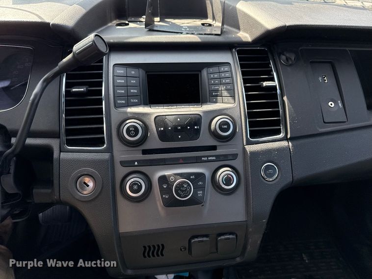 image for item NO9507 2016 Ford Taurus Police Interceptor