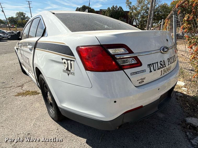 image for item NO9511 2015 Ford Taurus Police Interceptor