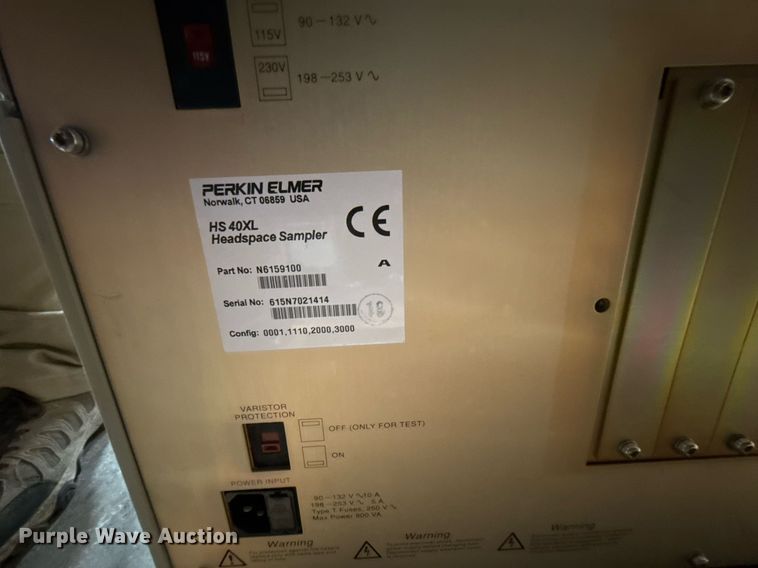 image for item NO9515 Perkin Elmer  HS 40XL Headspace Sampler 