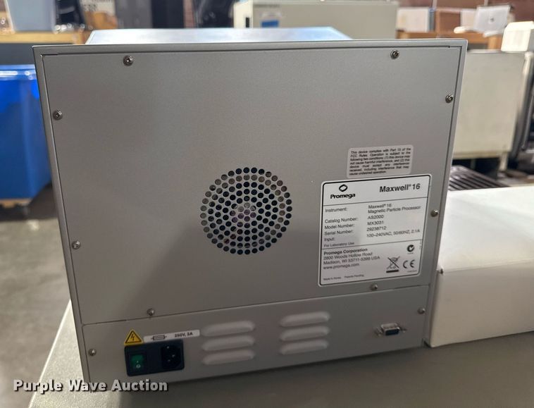 image for item NO9516 Promega Maxwell 16 Forensic AS3060 DNA extractor 