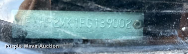 image for item NO9521 2015 Ford Taurus Police Interceptor