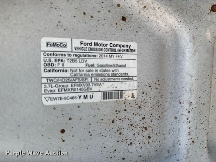 image for item NO9522 2014 Ford Taurus Police Interceptor