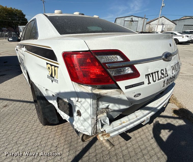 image for item NO9524 2014 Ford  Taurus Police Interceptor