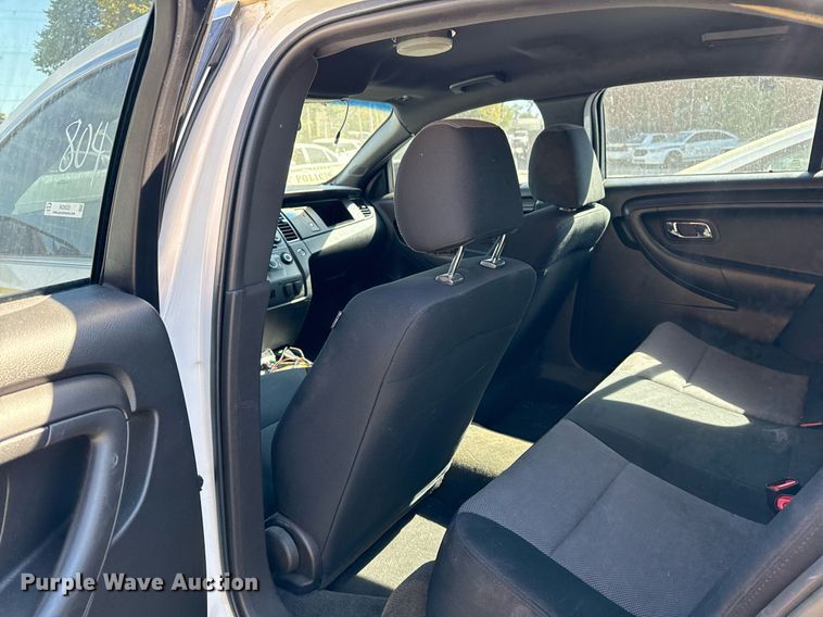 image for item NO9525 2013 Ford Taurus Police Interceptor