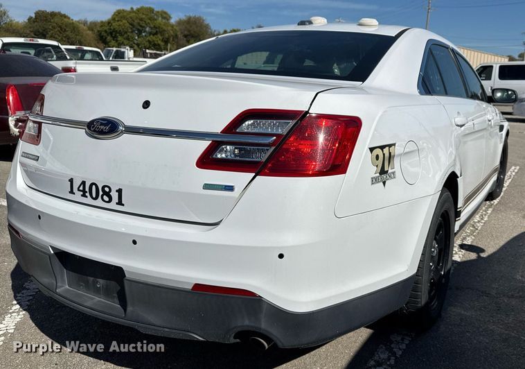 image for item NO9526 2014 Ford Taurus Police Interceptor