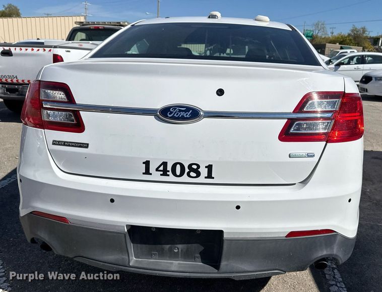 image for item NO9526 2014 Ford Taurus Police Interceptor
