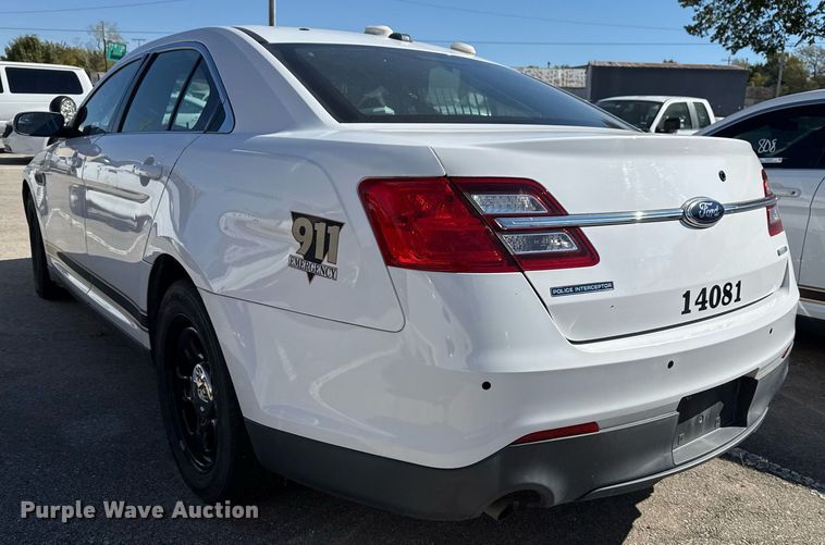 image for item NO9526 2014 Ford Taurus Police Interceptor