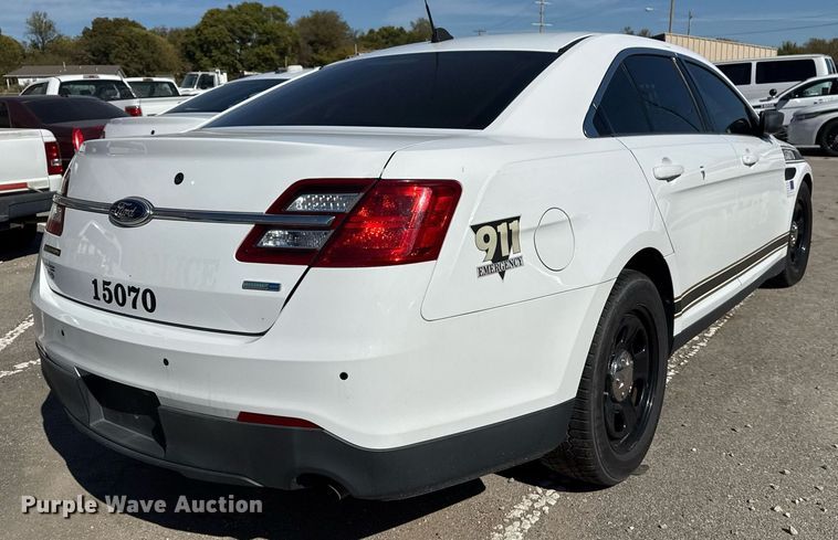 image for item NO9527 2015 Ford Taurus Police Interceptor