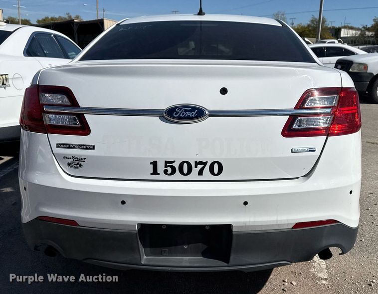 image for item NO9527 2015 Ford Taurus Police Interceptor