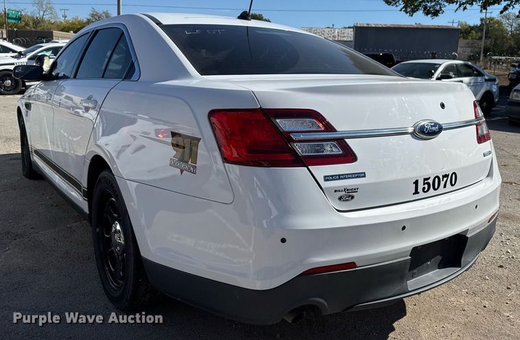 image for item NO9527 2015 Ford Taurus Police Interceptor