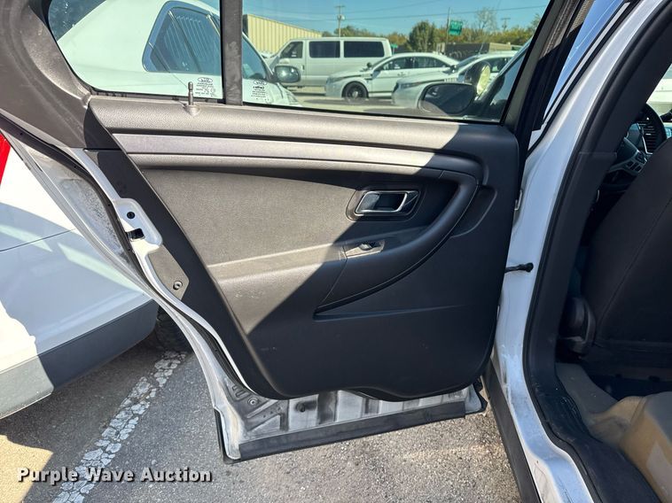 image for item NO9527 2015 Ford Taurus Police Interceptor