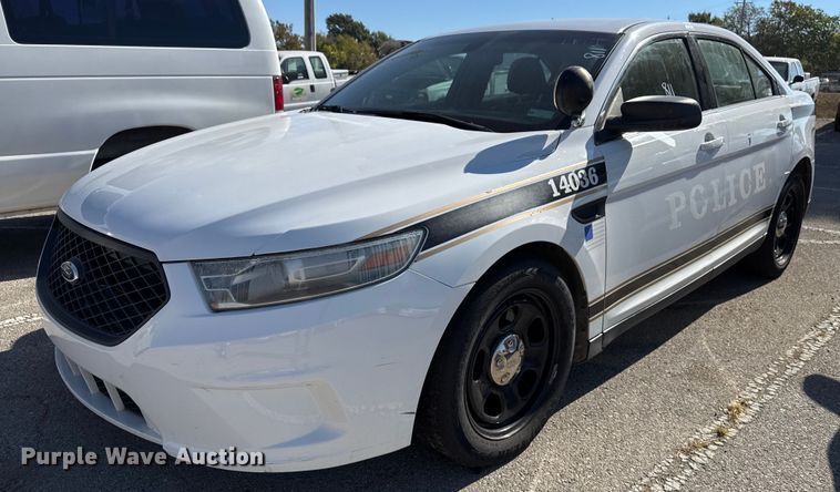 image for item NO9531 2014 Ford Taurus Police Interceptor