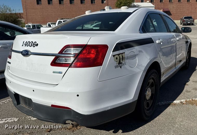 image for item NO9531 2014 Ford Taurus Police Interceptor